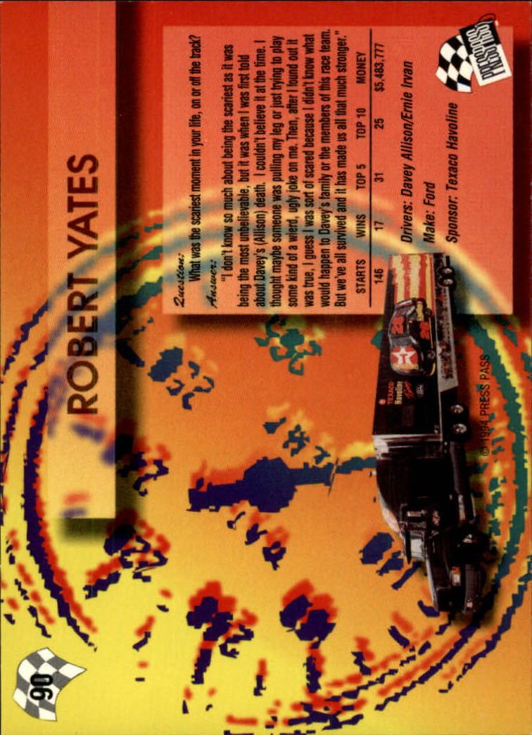 A5662- 1994 Press Pass Auto Racing 1-150 +Rookies -You Pick- 15+ FREE US SHIP - Picture 173 of 285