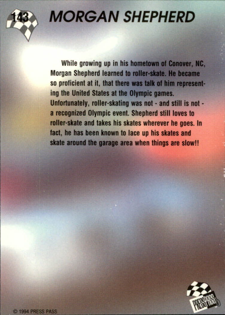 A5662- 1994 Press Pass Auto Racing 1-150 +Rookies -You Pick- 15+ FREE US SHIP - Picture 273 of 285