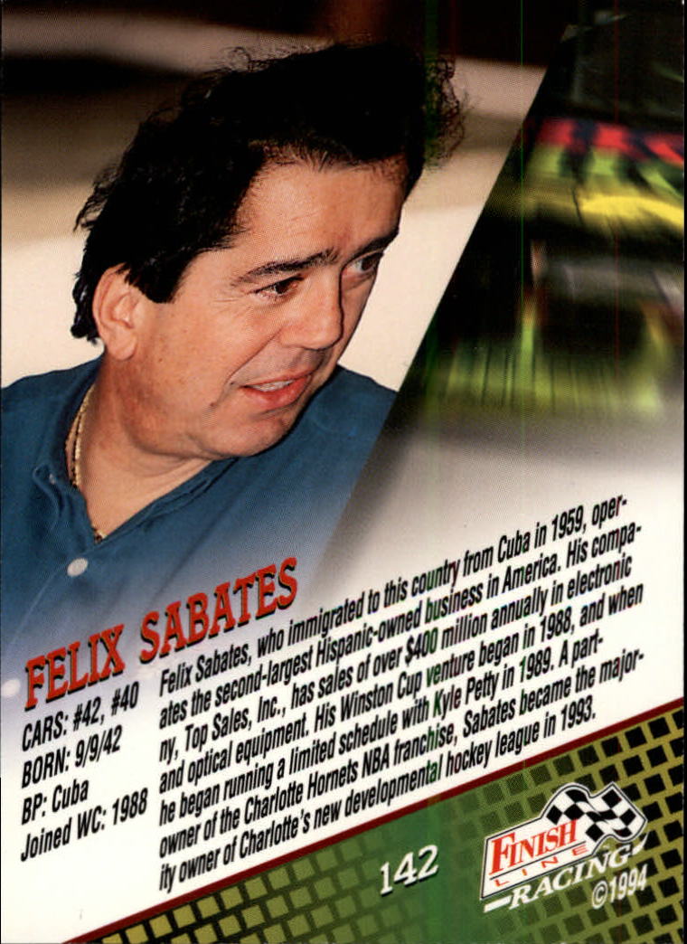 Sports Card Back