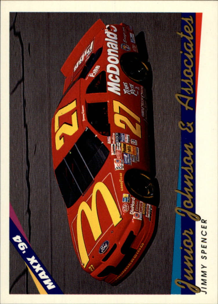 1994 Maxx #81 Jimmy Spencer's Car