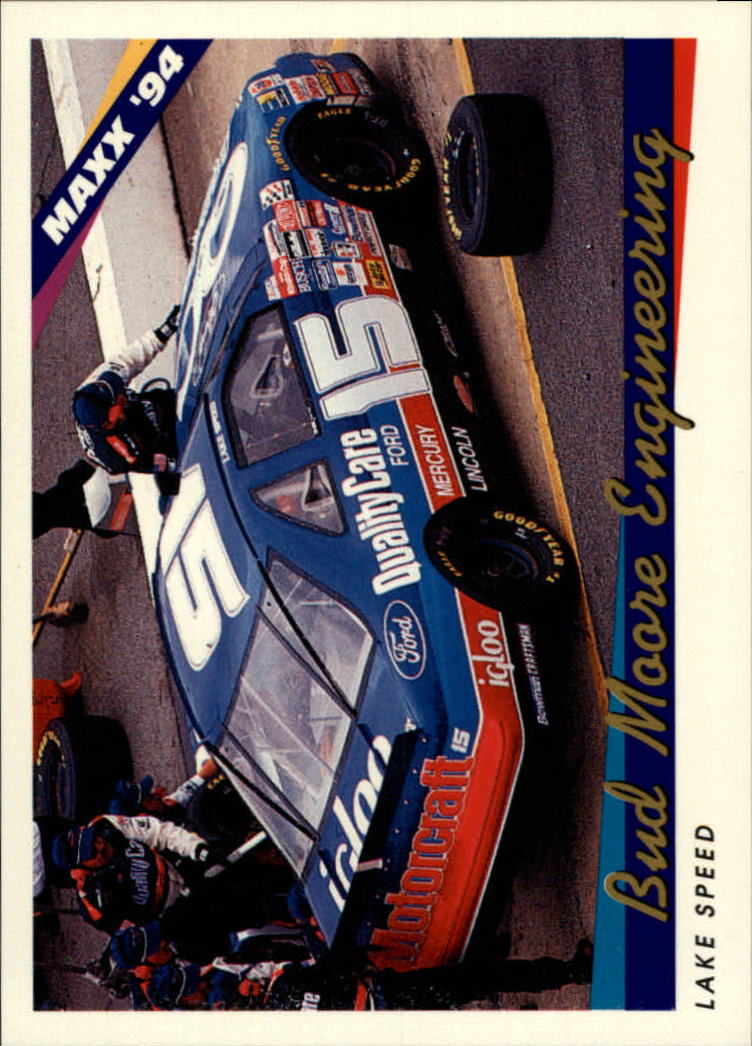 1994 Maxx #83 Lake Speed's Car