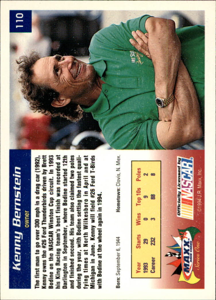 Sports Card Back