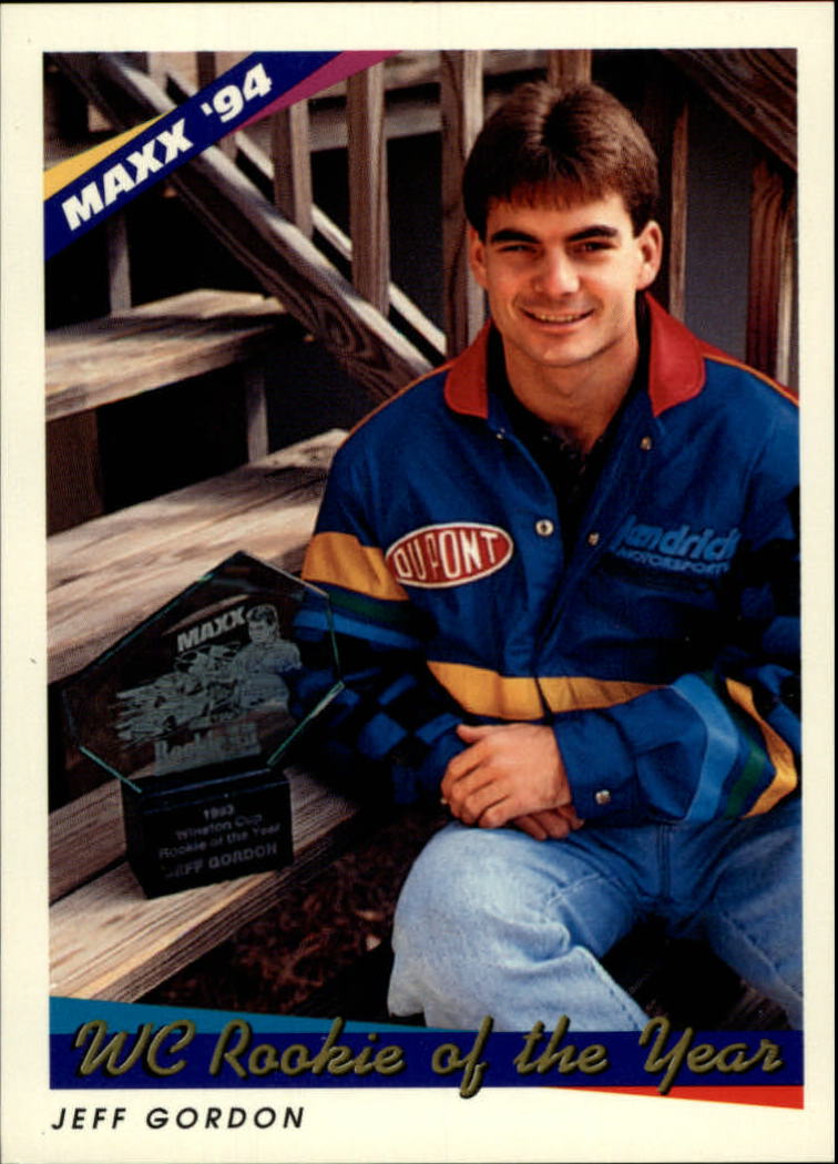 1994 Maxx #201 Jeff Gordon/WC Rookie of the Year