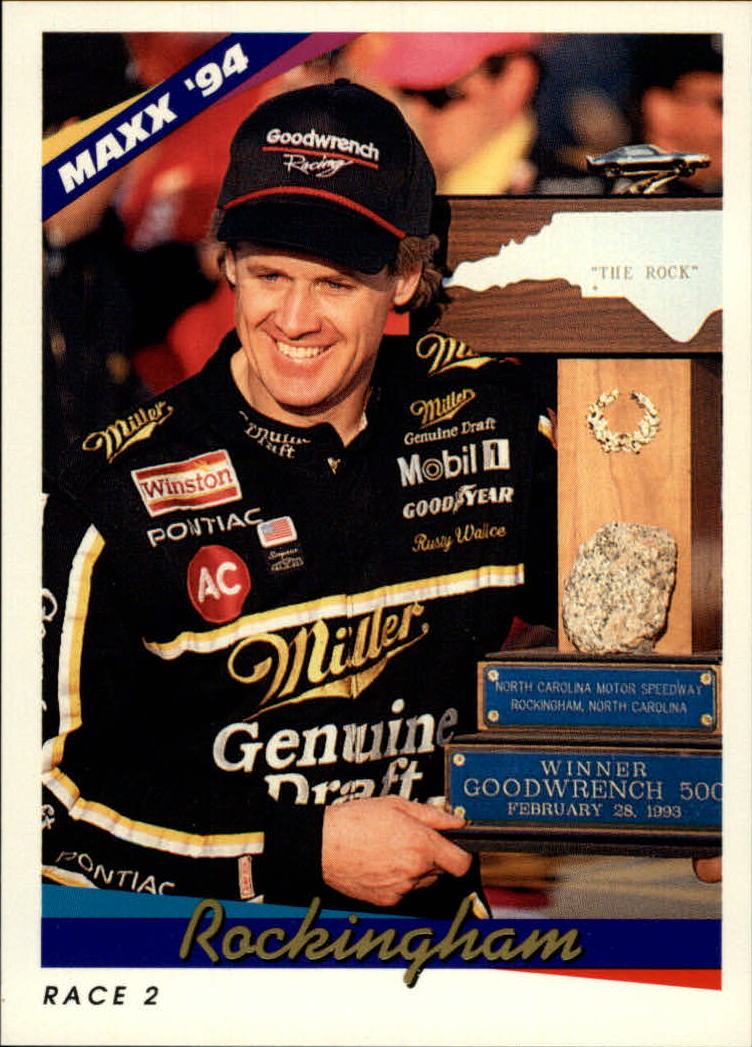 1994 Maxx #208 Rusty Wallace/Year in Review