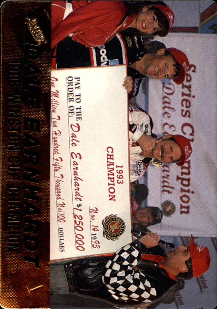 1994 Action Packed #8 Dale Earnhardt WC Champ