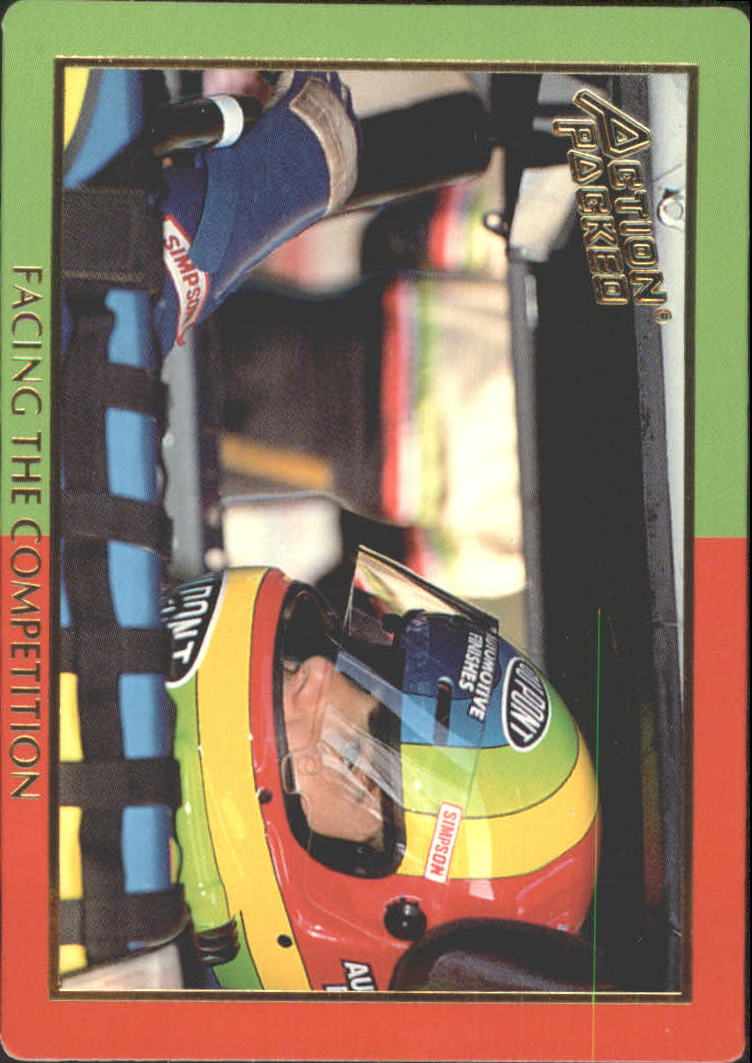1994 Action Packed Champ and Challenger #4 Jeff Gordon