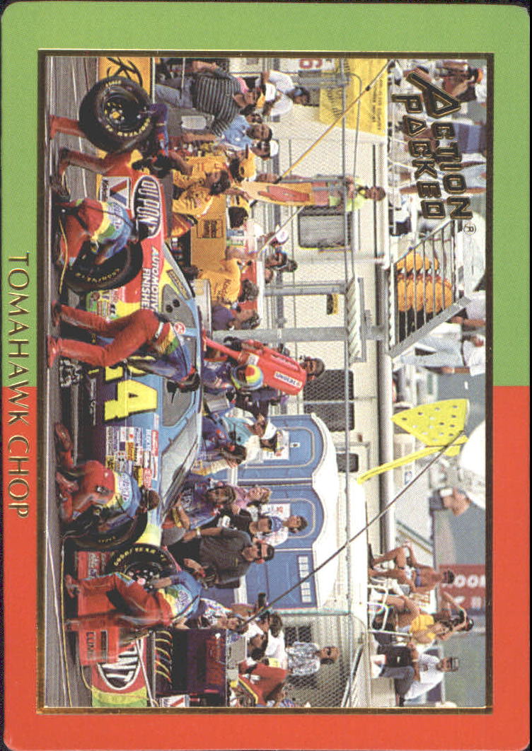 1994 Action Packed Champ and Challenger #8 Jeff Gordon in Pits