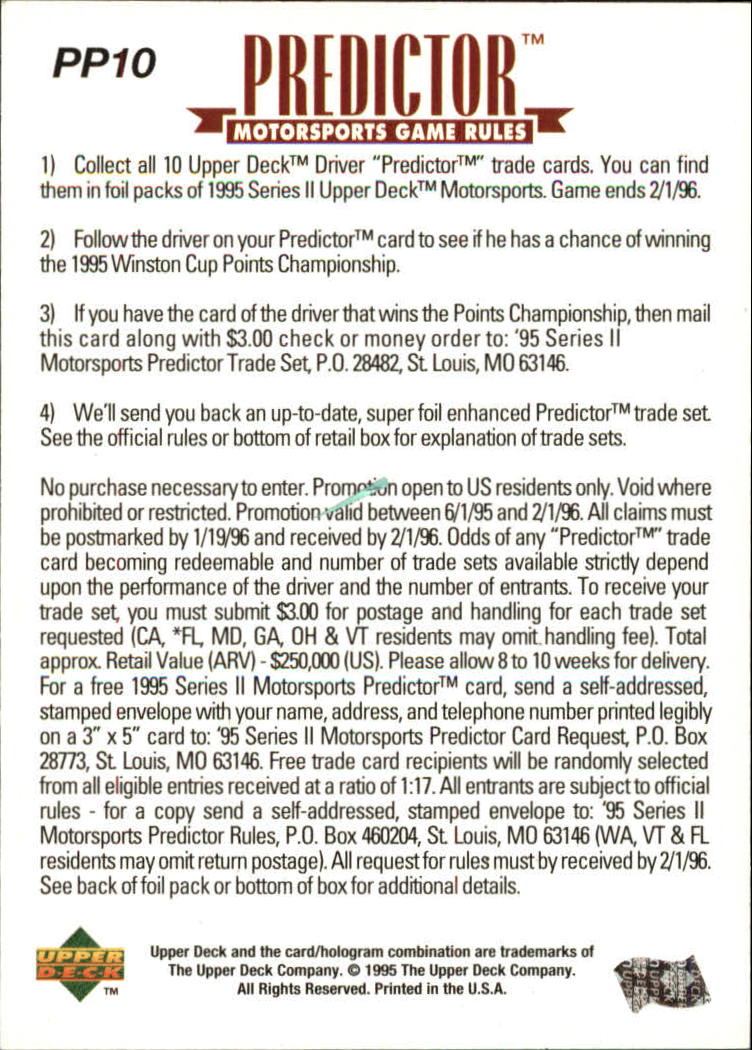 Sports Card Back