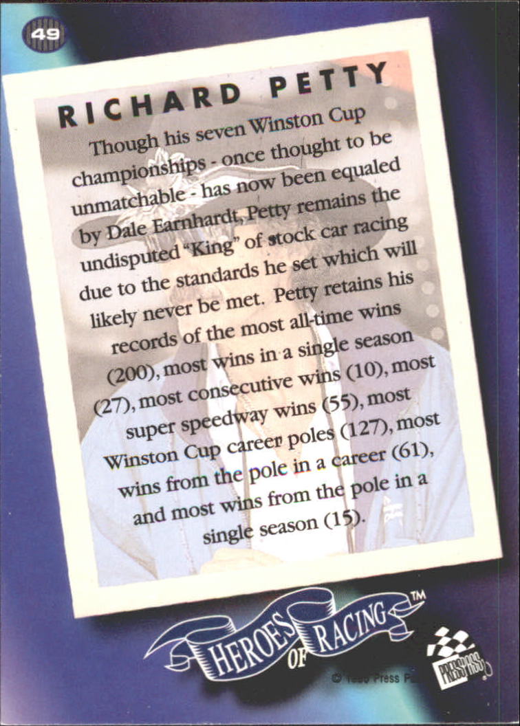 Sports Card Back