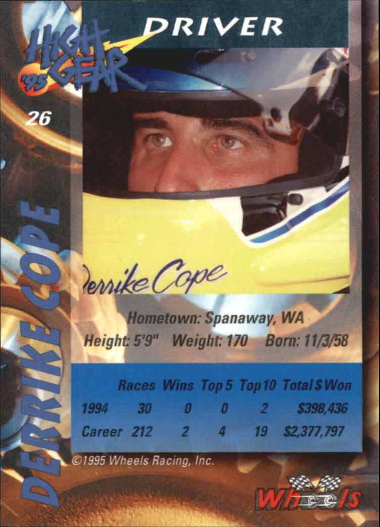 Sports Card Back