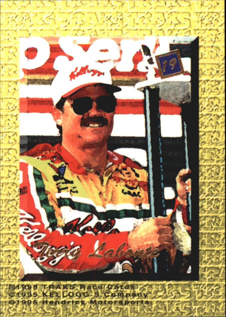 1995 Traks 5th Anniversary Gold #19 Terry Labonte back image