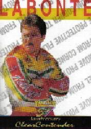 1995 Traks 5th Anniversary Clear Contenders #C9 Terry Labonte