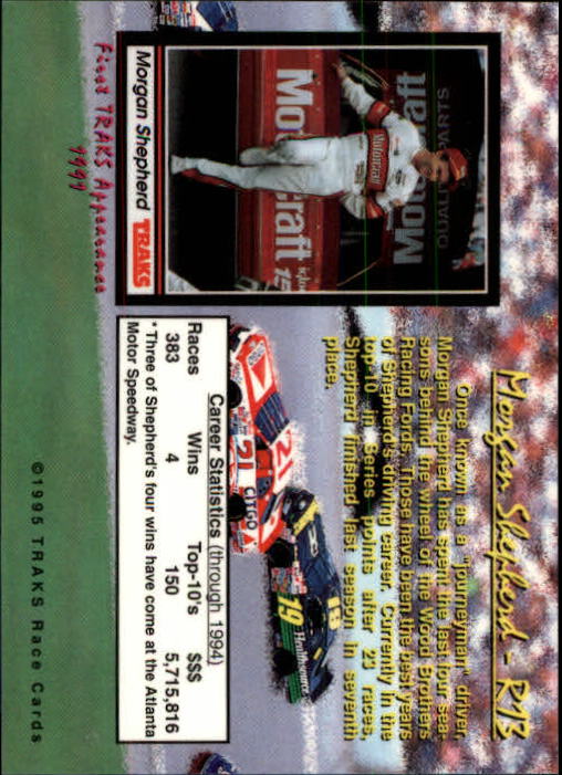 Sports Card Back
