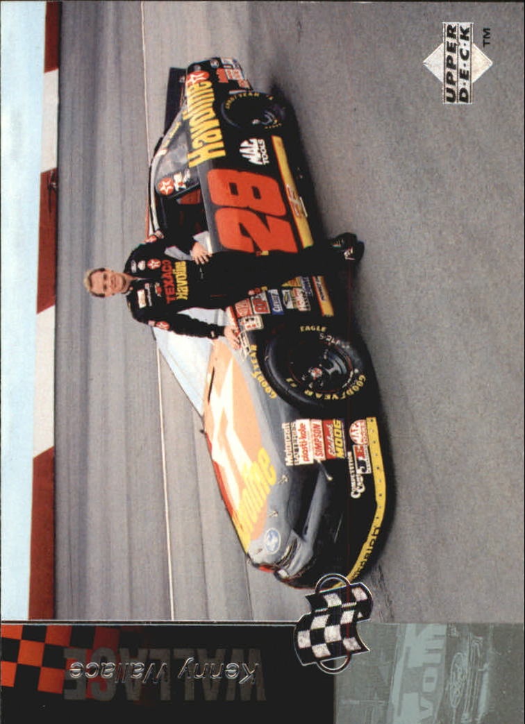 1995 Upper Deck #68 Kenny Wallace with Car