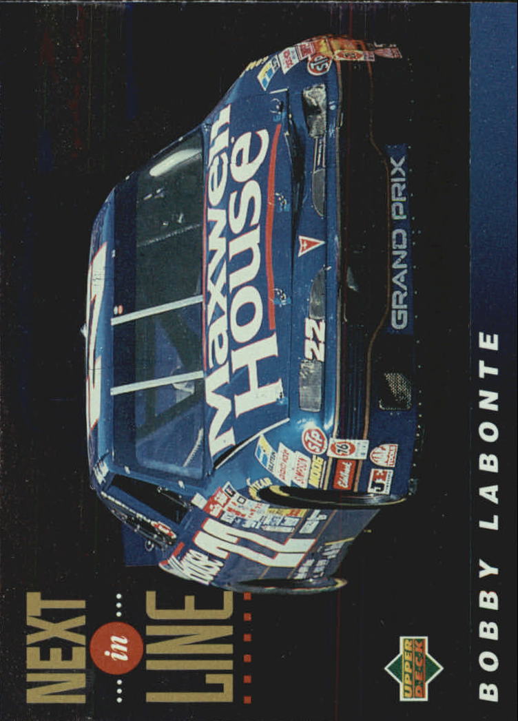 1995 Upper Deck #114 Bobby Labonte's Car NIL