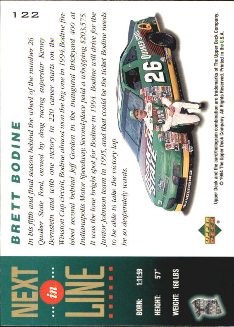 Sports Card Back