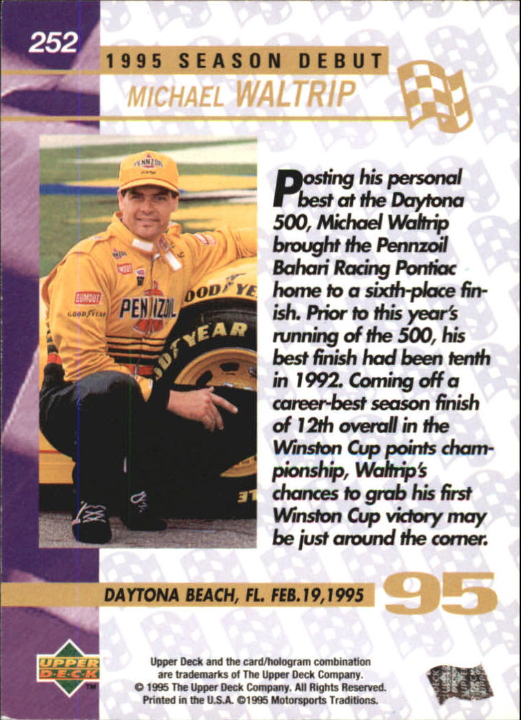 Sports Card Back