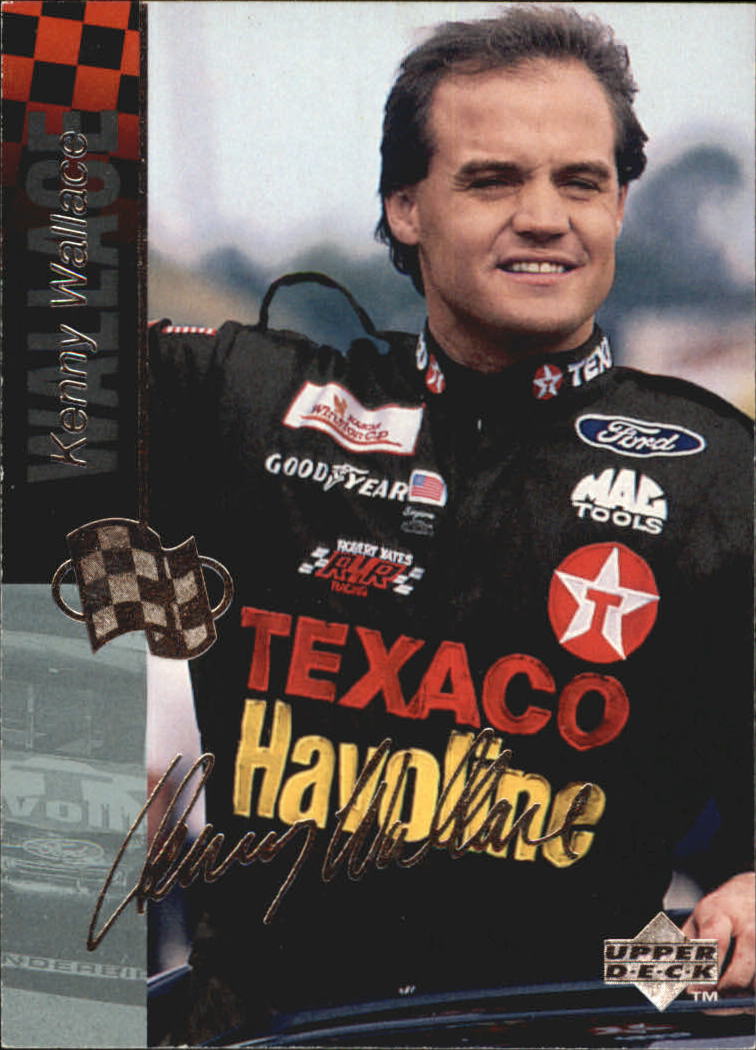 1995 Upper Deck Silver Signature/Electric Silver #25 Kenny Wallace