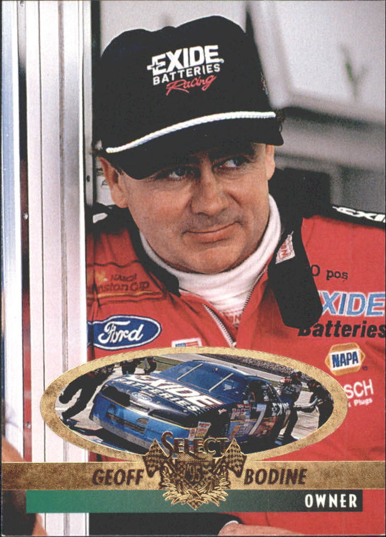 1995 Select #77 Geoff Bodine OWN