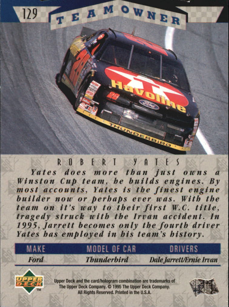 Sports Card Back
