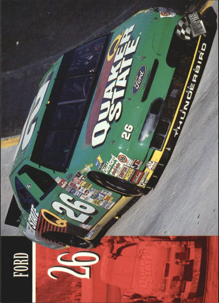 1995 Press Pass #49 Brett Bodine's Car