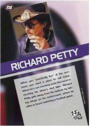 1995 Press Pass #132 Richard Petty PR back image