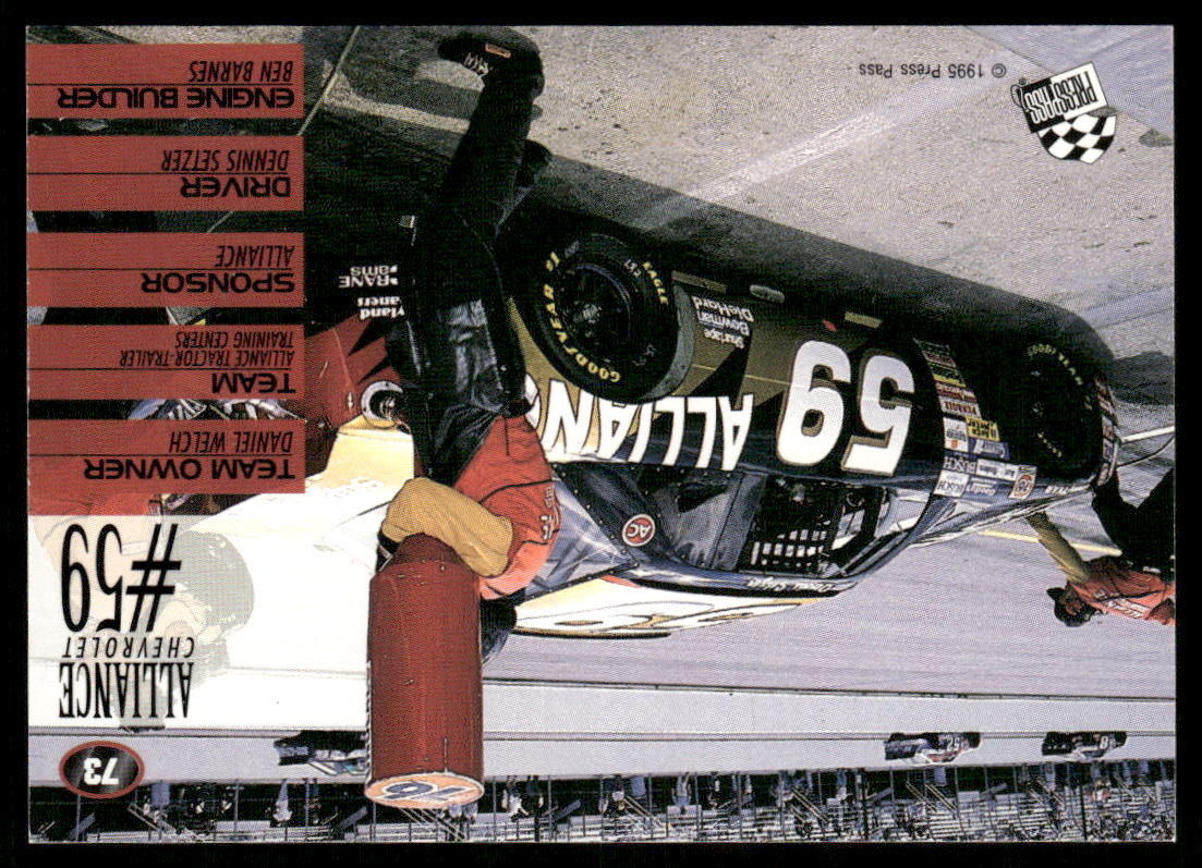Sports Card Back
