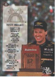 Sports Card Back