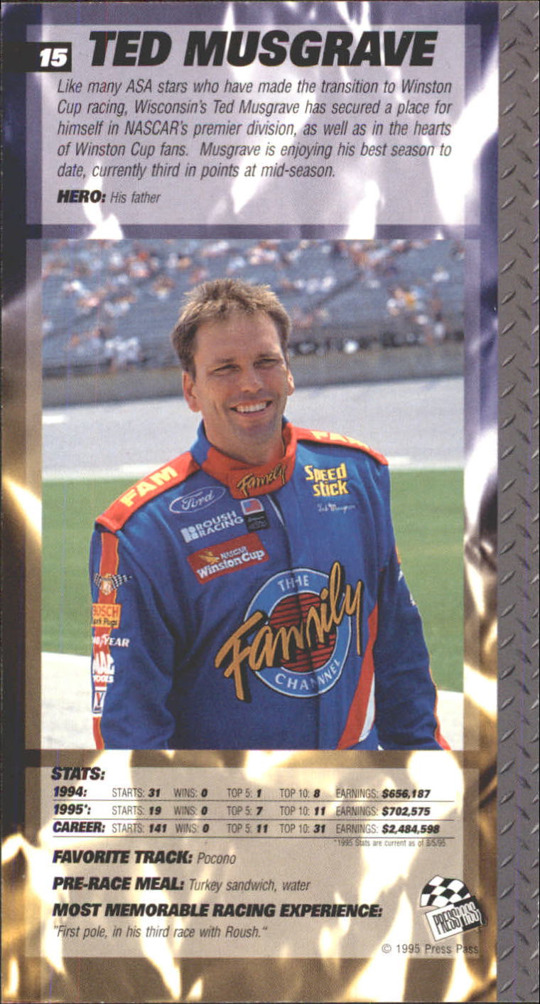 Sports Card Back