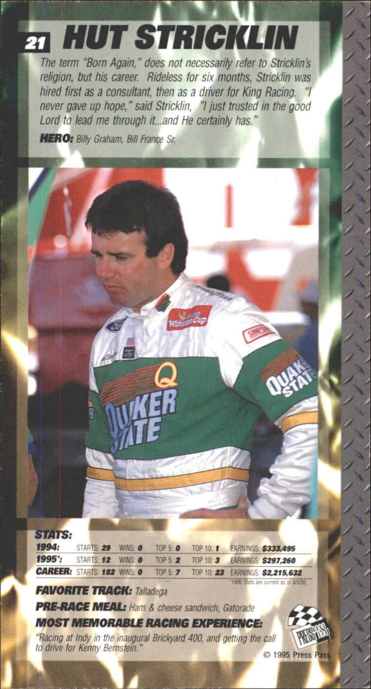 Sports Card Back