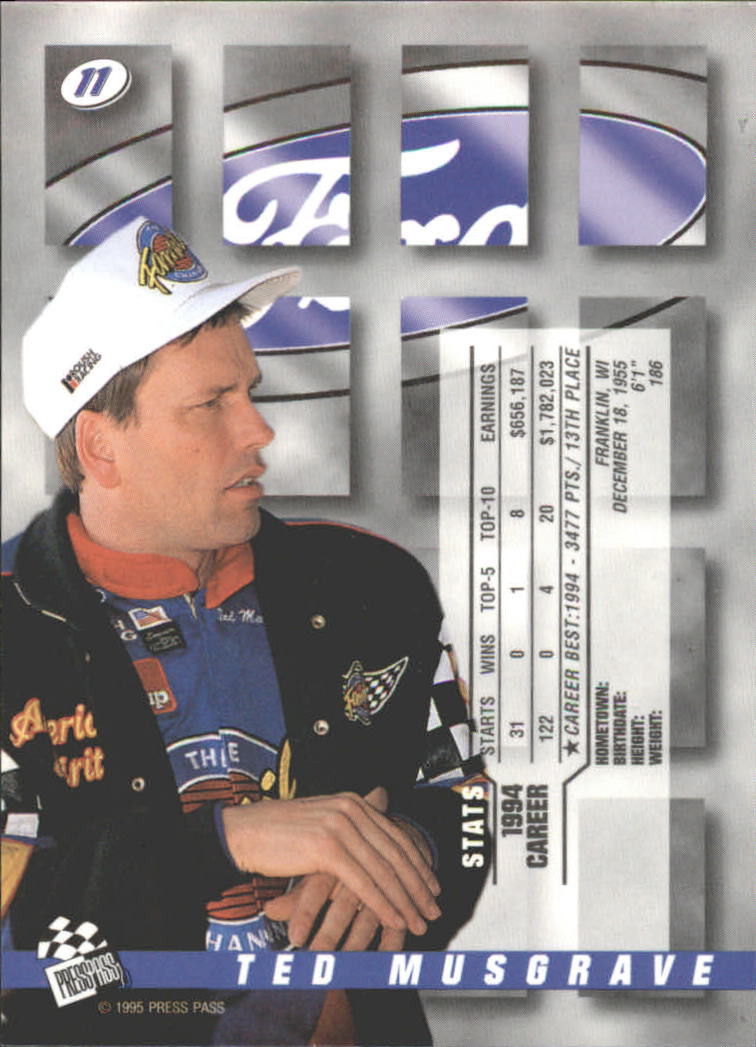 Sports Card Back