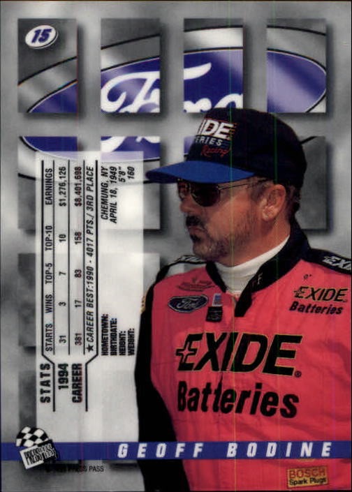 Sports Card Back