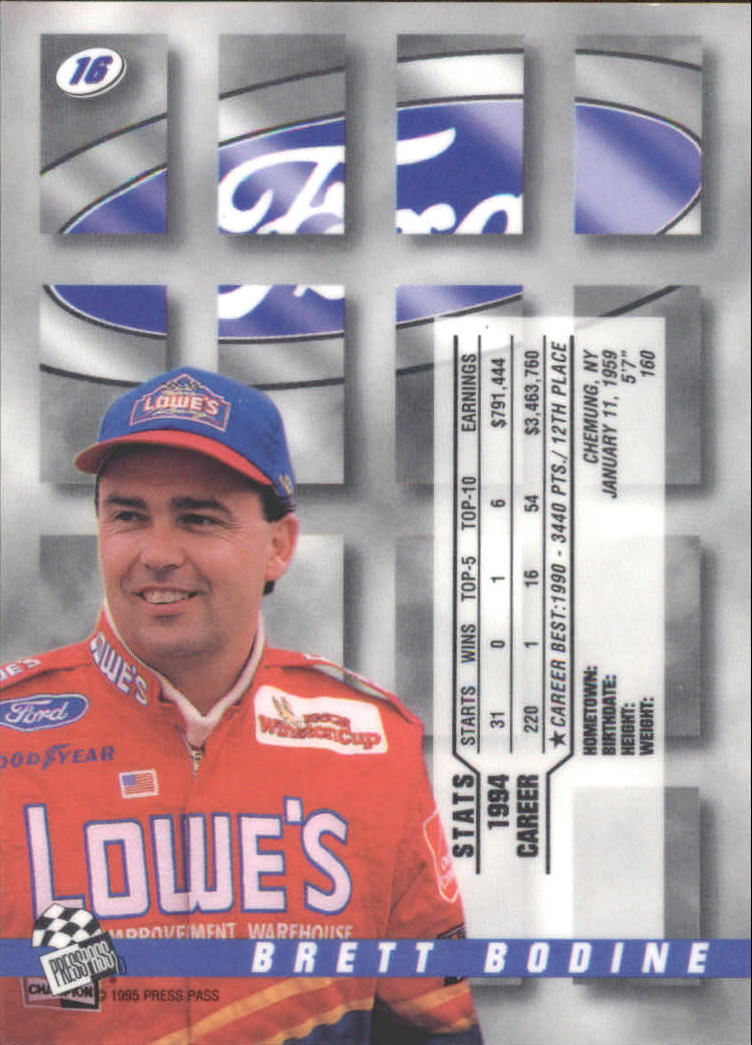 Sports Card Back