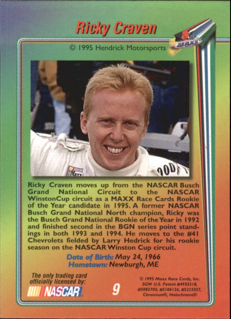 B1365- 1995 Maxx Premier Plus Racing 1-183 +Inserts -You Pick- 15+ FREE US SHIP - Picture 17 of 361