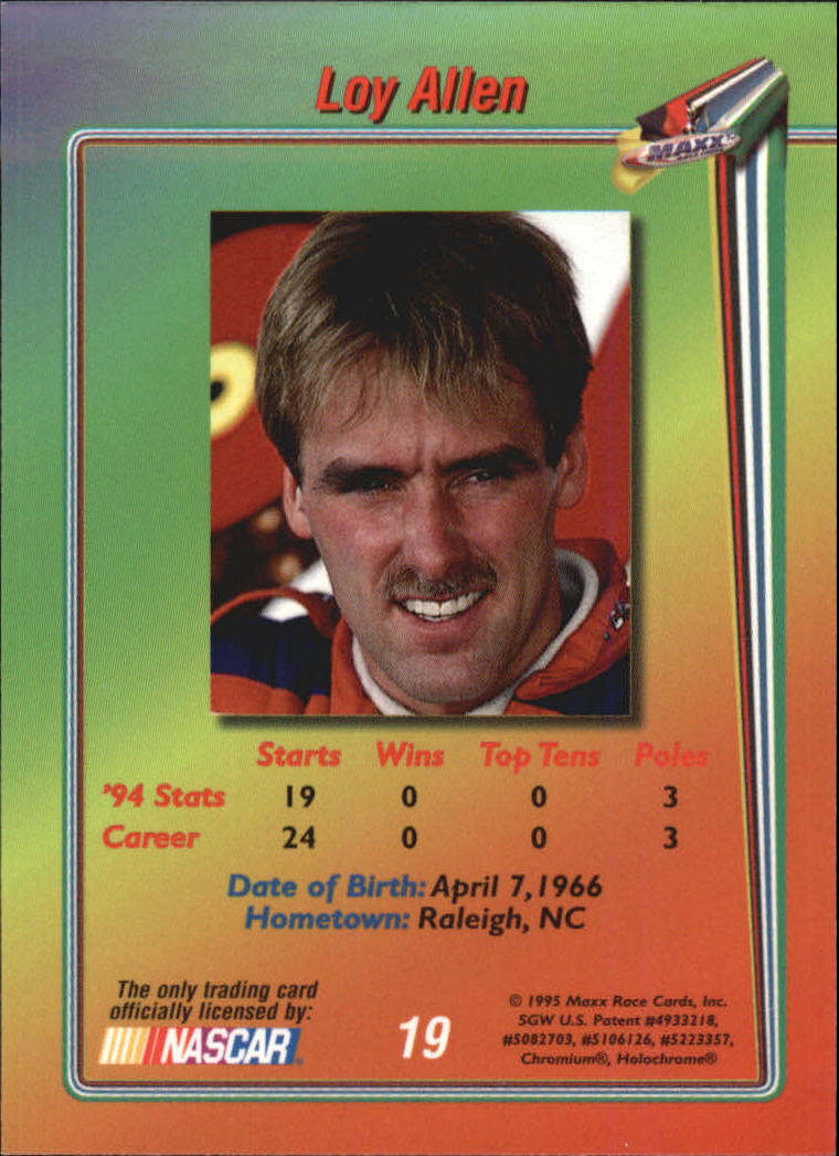 B1365- 1995 Maxx Premier Plus Racing 1-183 +Inserts -You Pick- 15+ FREE US SHIP - Picture 35 of 361