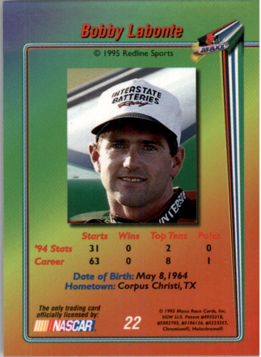 Sports Card Back