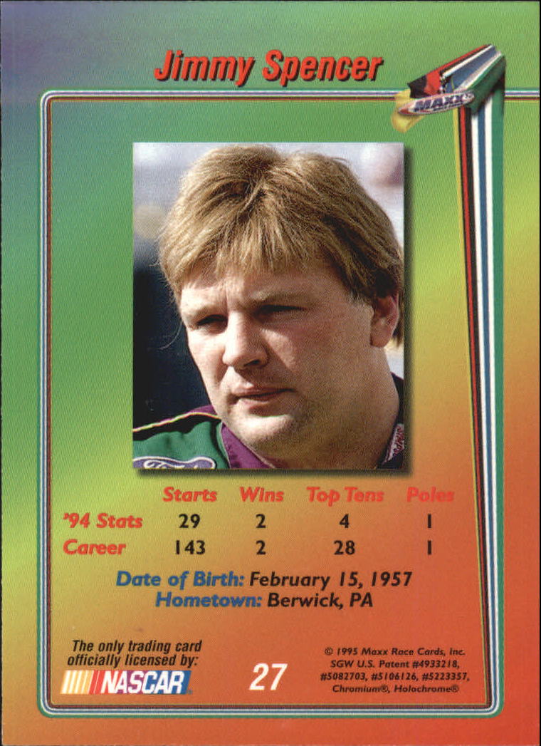 B1365- 1995 Maxx Premier Plus Racing 1-183 +Inserts -You Pick- 15+ FREE US SHIP - Picture 49 of 361