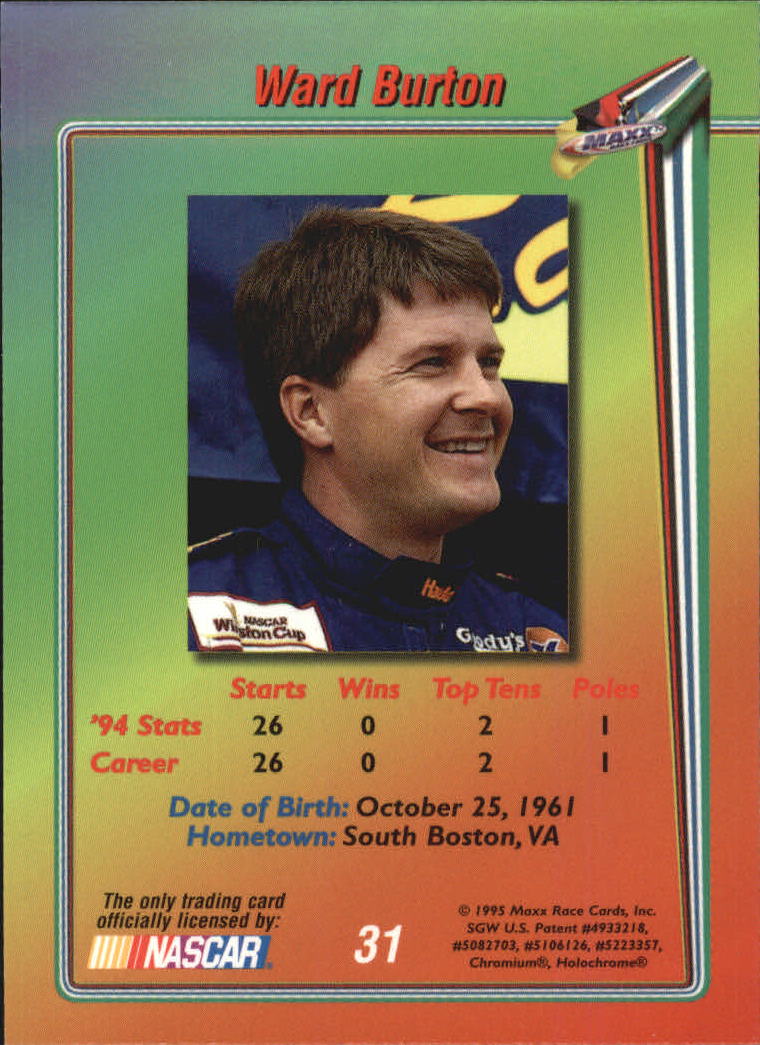 B1365- 1995 Maxx Premier Plus Racing 1-183 +Inserts -You Pick- 15+ FREE US SHIP - Picture 57 of 361