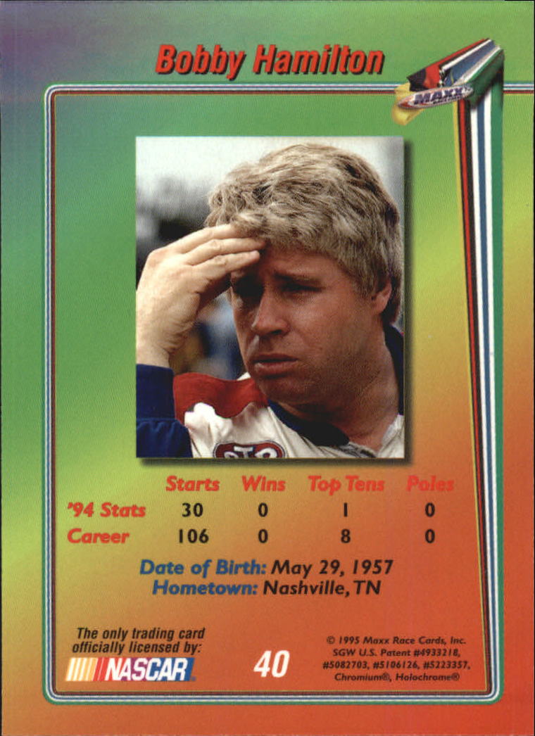 B1365- 1995 Maxx Premier Plus Racing 1-183 +Inserts -You Pick- 15+ FREE US SHIP - Picture 75 of 361