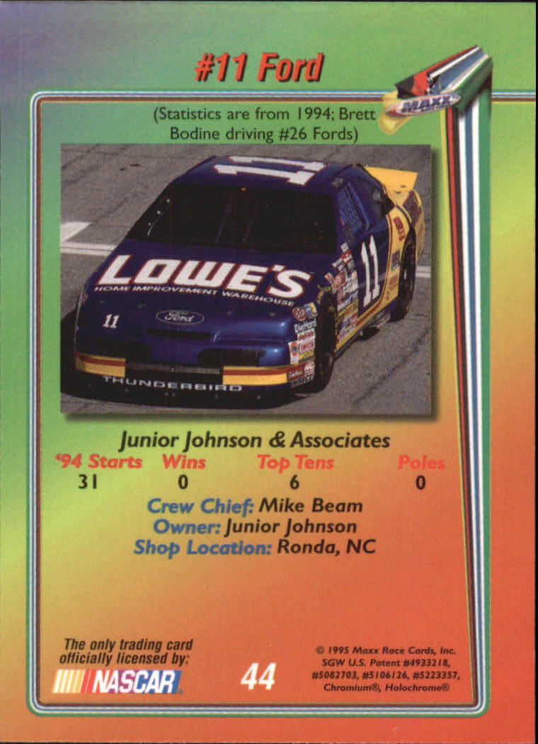 B1365- 1995 Maxx Premier Plus Racing 1-183 +Inserts -You Pick- 15+ FREE US SHIP - Picture 83 of 361