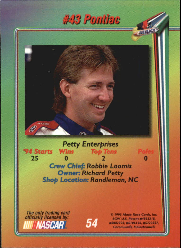 B1365- 1995 Maxx Premier Plus Racing 1-183 +Inserts -You Pick- 15+ FREE US SHIP - Picture 103 of 361