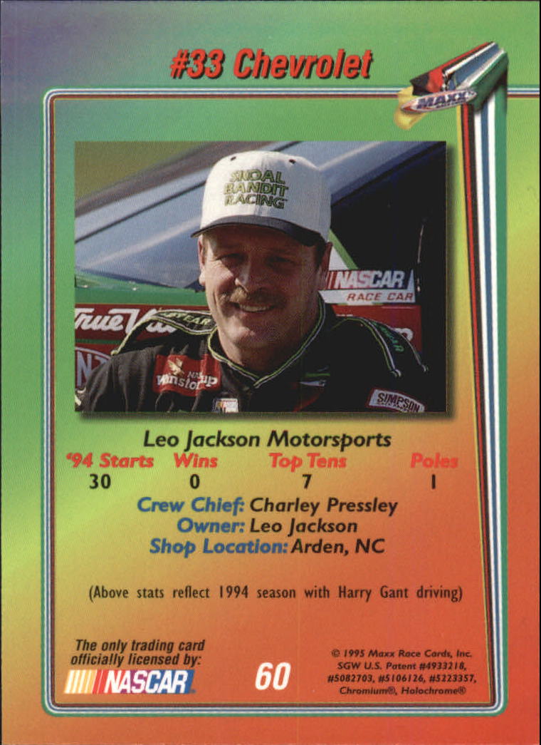 B1365- 1995 Maxx Premier Plus Racing 1-183 +Inserts -You Pick- 15+ FREE US SHIP - Picture 115 of 361