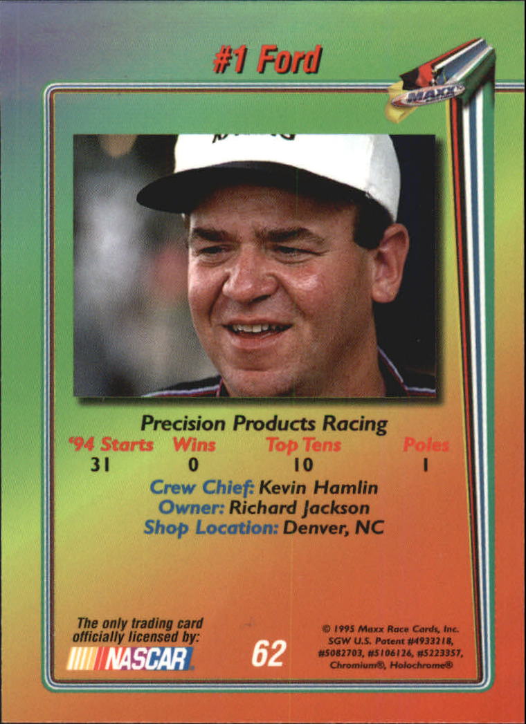 B1365- 1995 Maxx Premier Plus Racing 1-183 +Inserts -You Pick- 15+ FREE US SHIP - Picture 119 of 361