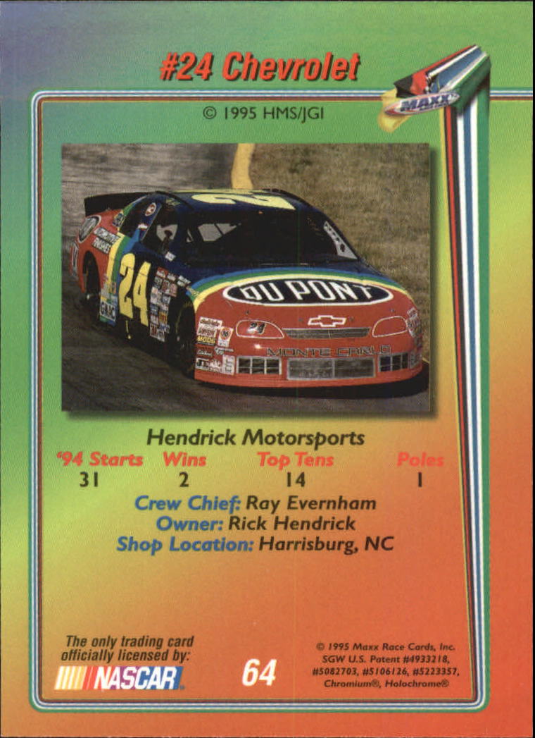 B1365- 1995 Maxx Premier Plus Racing 1-183 +Inserts -You Pick- 15+ FREE US SHIP - Picture 123 of 361