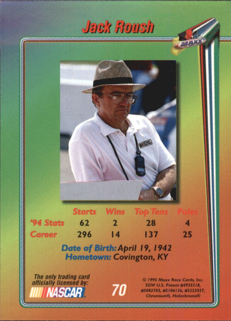 B1365- 1995 Maxx Premier Plus Racing 1-183 +Inserts -You Pick- 15+ FREE US SHIP - Picture 135 of 361