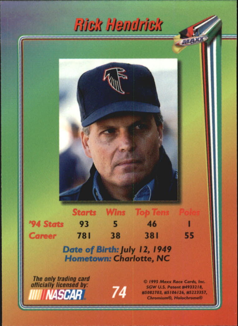 B1365- 1995 Maxx Premier Plus Racing 1-183 +Inserts -You Pick- 15+ FREE US SHIP - Picture 143 of 361