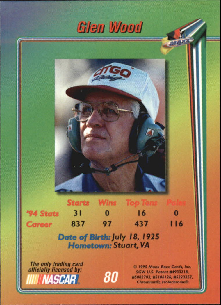 B1365- 1995 Maxx Premier Plus Racing 1-183 +Inserts -You Pick- 15+ FREE US SHIP - Picture 155 of 361