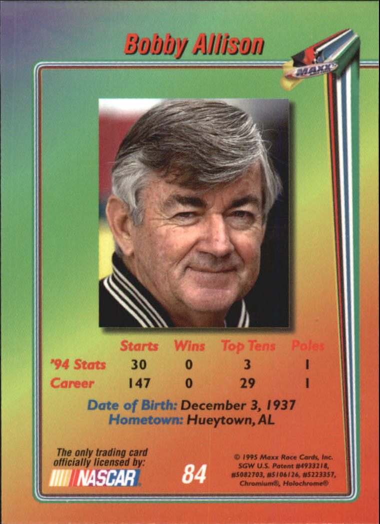 B1365- 1995 Maxx Premier Plus Racing 1-183 +Inserts -You Pick- 15+ FREE US SHIP - Picture 163 of 361