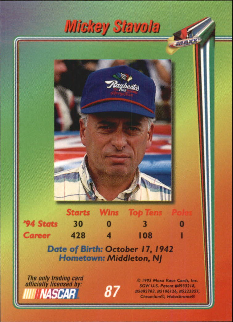 B1365- 1995 Maxx Premier Plus Racing 1-183 +Inserts -You Pick- 15+ FREE US SHIP - Picture 169 of 361