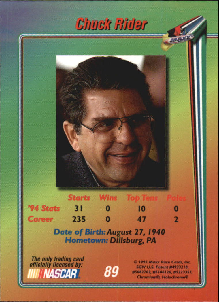 B1365- 1995 Maxx Premier Plus Racing 1-183 +Inserts -You Pick- 15+ FREE US SHIP - Picture 173 of 361